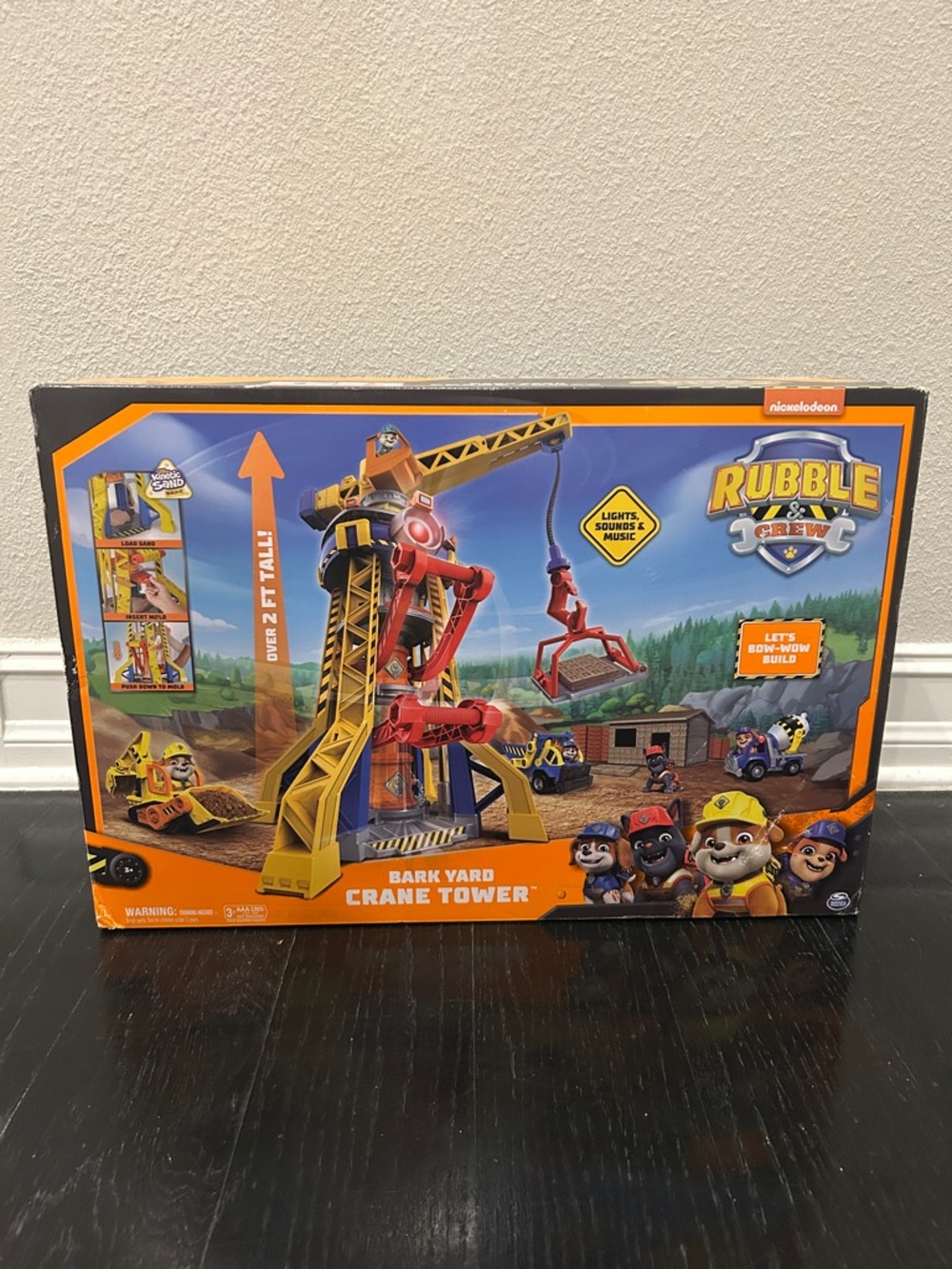 Rubble Crew Yellow Crane Tower Playset